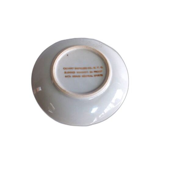 Vintage 1980s Bird Collection Small Plates by Calvert Reserve Whiskey - Picture 8 of 10